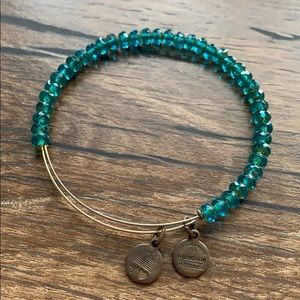 Alex and Ani +energy turquoise bracelet